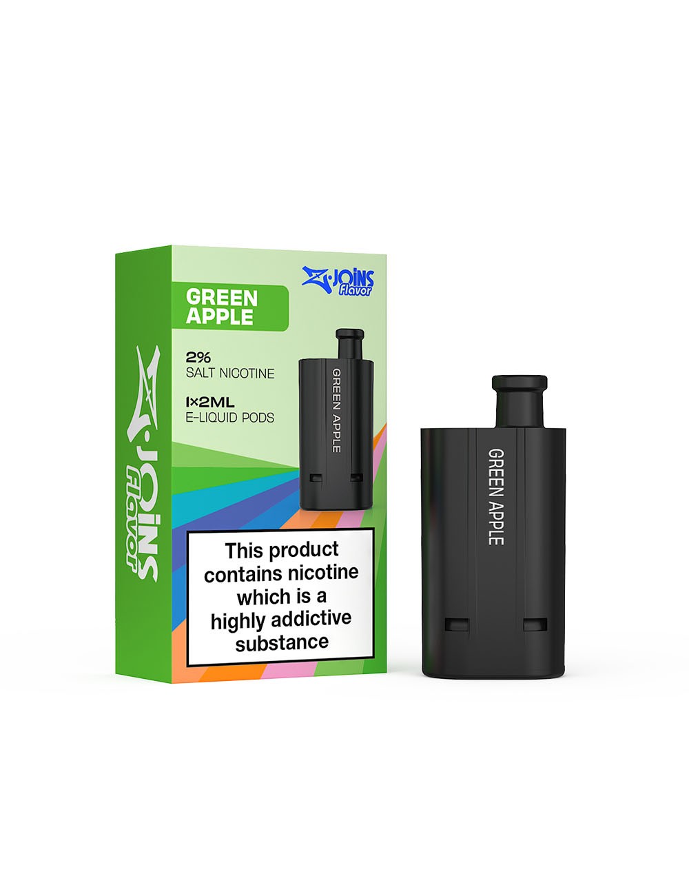 Cartrtuse Z-JOINS 2ml Green Apple (GRAP)